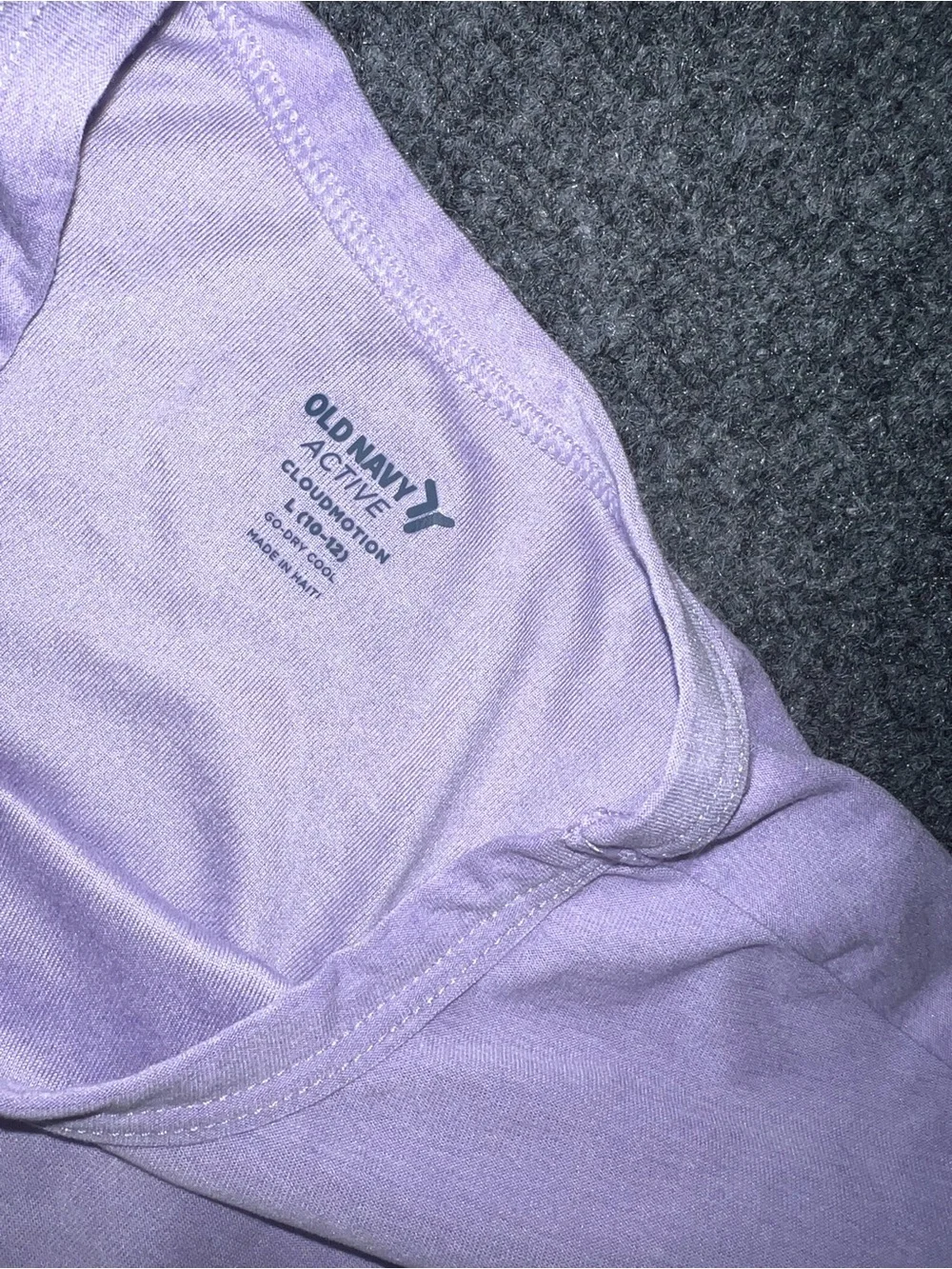 Old Navy Lavender Short Sleeve Relaxed Women's Tee
